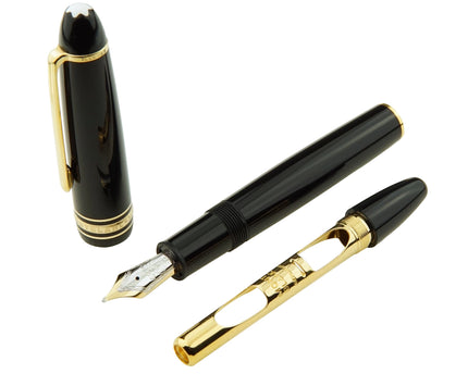 Montblanc Meisterstück Füller No.147 ,,Traveller'' LeGrand Gold Coated - meisterstück-shop.de