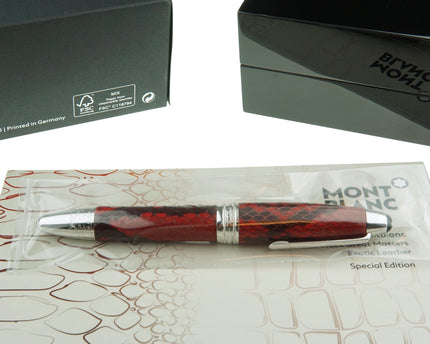 Montblanc Meisterstück Great Masters Python Leather Füller - Sealed
