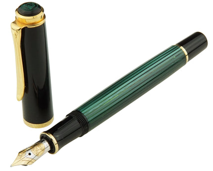 Pelikan M600 Old Style Füller Grün Gestreift - meisterstück-shop.de