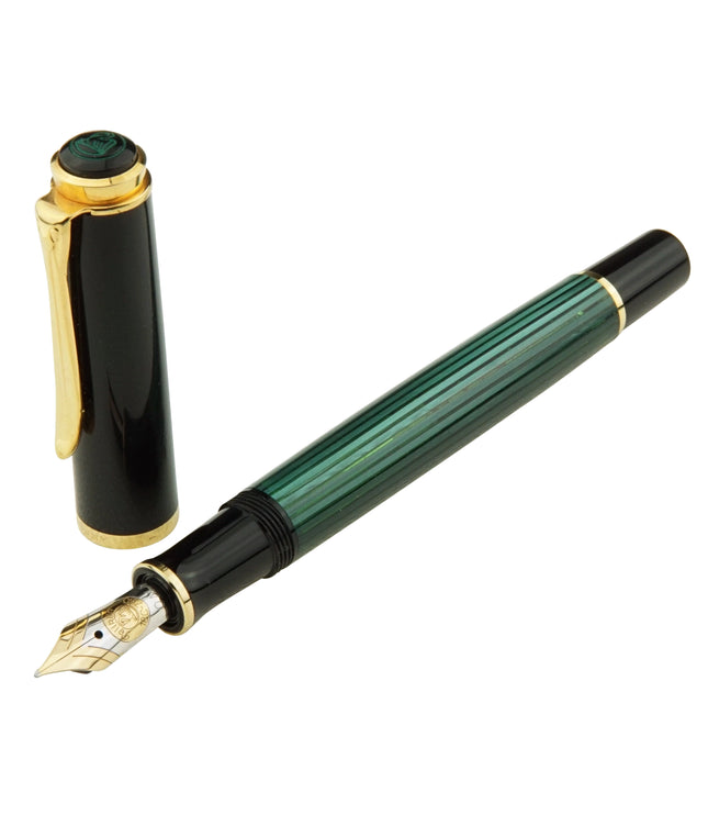 Pelikan M600 Old Style Füller Grün Gestreift - meisterstück-shop.de