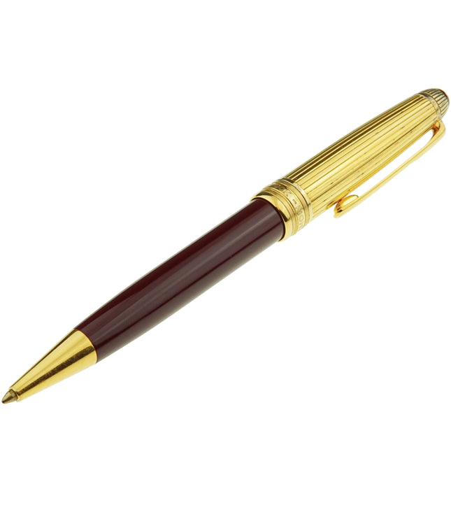 Montblanc Meisterstück Solitaire Doué Vermeil Kugelschreiber No.164 Classique Bordeaux