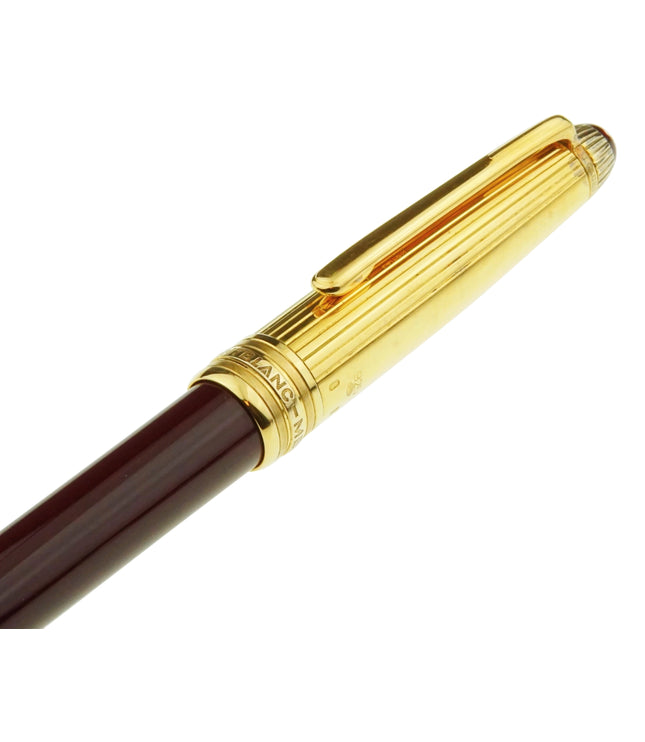 Montblanc Meisterstück Solitaire Doué Vermeil Kugelschreiber No.164 Classique Bordeaux