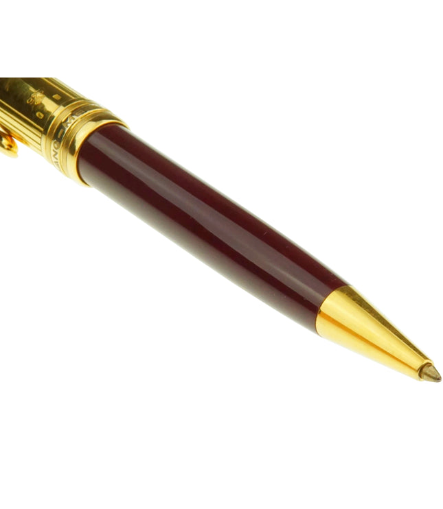 Montblanc Meisterstück Solitaire Doué Vermeil Kugelschreiber No.164 Classique Bordeaux
