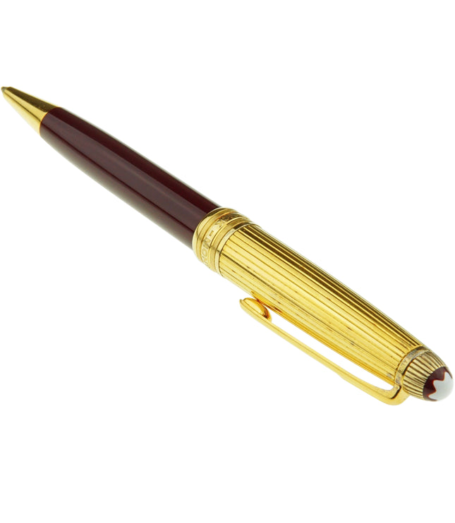 Montblanc Meisterstück Solitaire Doué Vermeil Kugelschreiber No.164 Classique Bordeaux