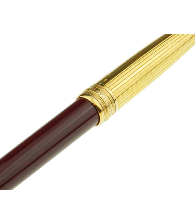Montblanc Meisterstück Solitaire Doué Vermeil Kugelschreiber No.164 Classique Bordeaux