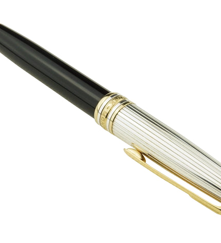 Montblanc Meisterstück Solitaire Doué 925er Sterling Silber Kugelschreiber No.164 Classique