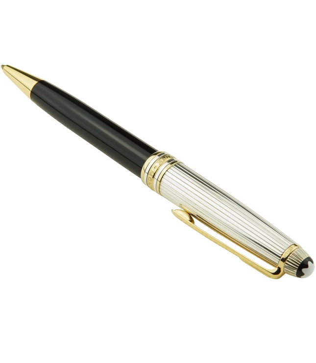 Montblanc Meisterstück Solitaire Doué 925er Sterling Silber Kugelschreiber No.164 Classique