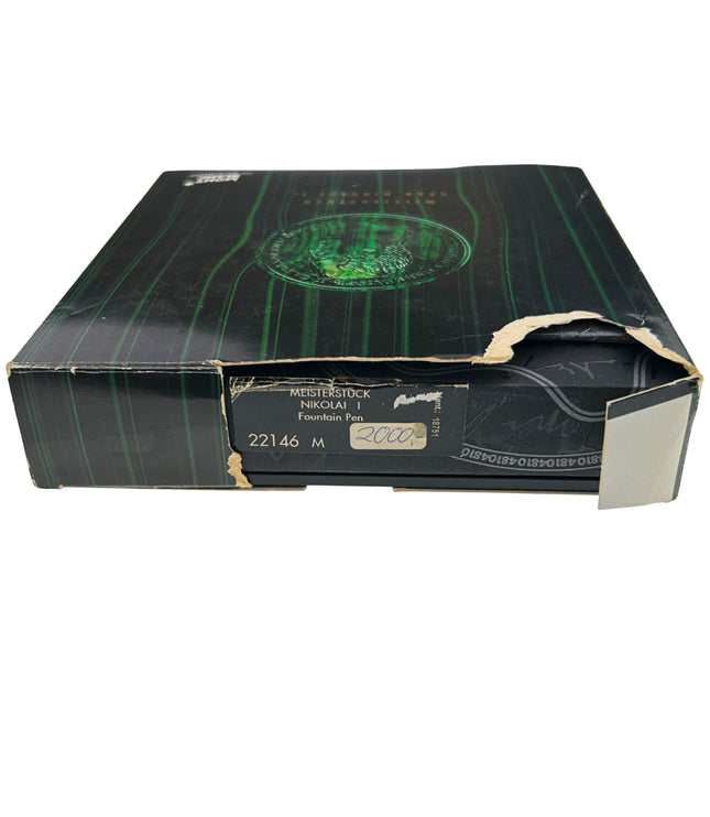 Montblanc Meisterstück Solitaire Czar Nikolai Vermeil Füller No.146 LeGrand