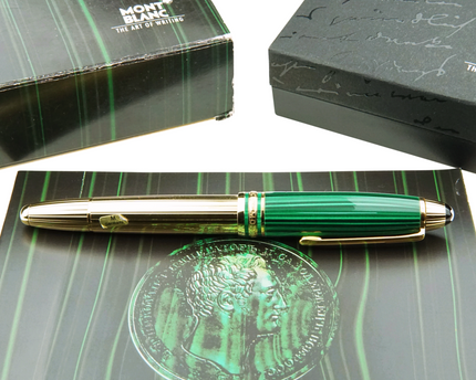 Montblanc Meisterstück Solitaire Czar Nikolai Vermeil Füller No.146 LeGrand - meisterstück-shop.de
