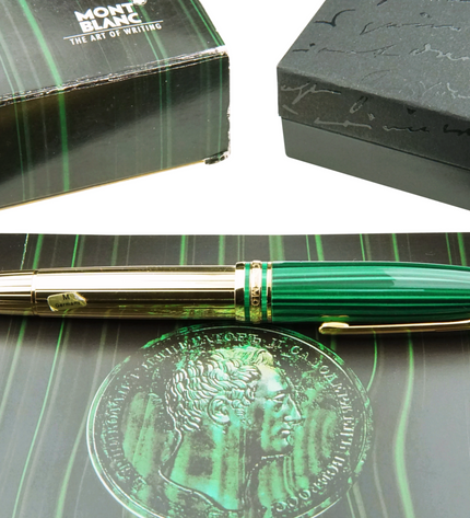 Montblanc Meisterstück Solitaire Czar Nikolai Vermeil Füller No.146 LeGrand