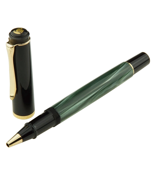 Pelikan R200 Tintenroller Grün Marmoriert - meisterstück-shop.de
