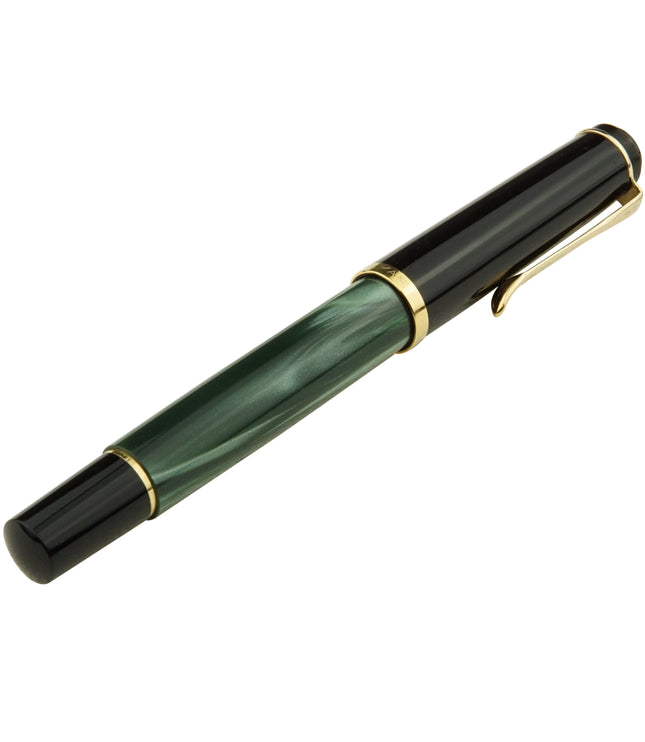 Pelikan R200 Tintenroller Grün Marmoriert - meisterstück-shop.de