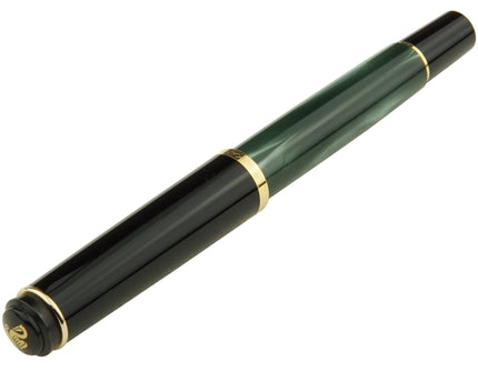 Pelikan R200 Tintenroller Grün Marmoriert - meisterstück-shop.de