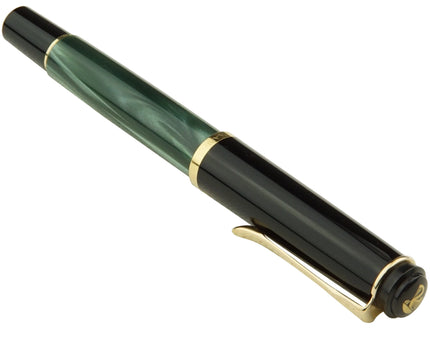 Pelikan R200 Tintenroller Grün Marmoriert - meisterstück-shop.de