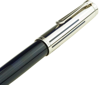 Pelikan Souverän R625 Tintenroller Dark Blue Transparent - meisterstück-shop.de