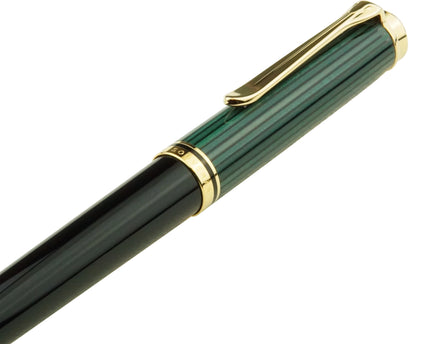 Pelikan Souverän K800 Kugelschreiber Grün Gestreift - meisterstück-shop.de