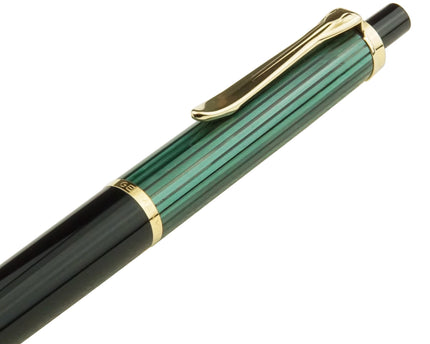 Pelikan K400 Old Style Kugelschreiber Grün Gestreift - meisterstück-shop.de