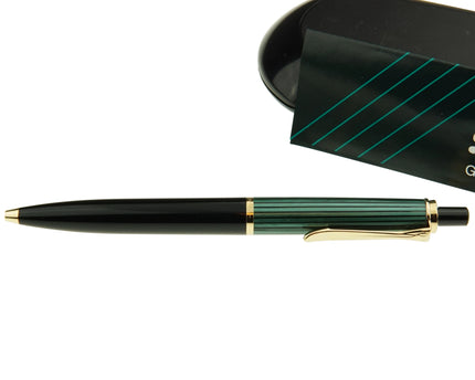 Pelikan K400 Old Style Kugelschreiber Grün Gestreift - meisterstück-shop.de