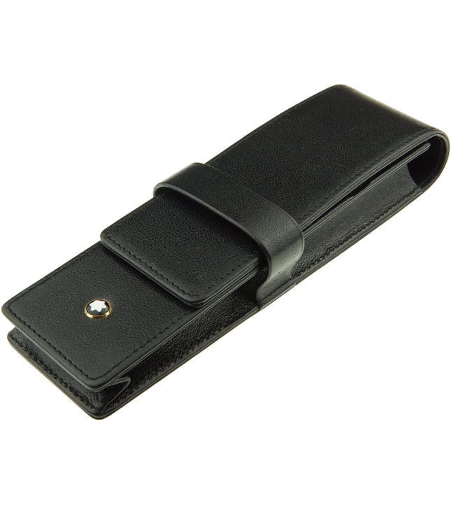 Montblanc Meisterstück Siena 2er Lederetui Schwarz - meisterstück-shop.de