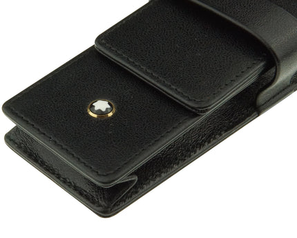 Montblanc Meisterstück Siena 2er Lederetui Schwarz - meisterstück-shop.de