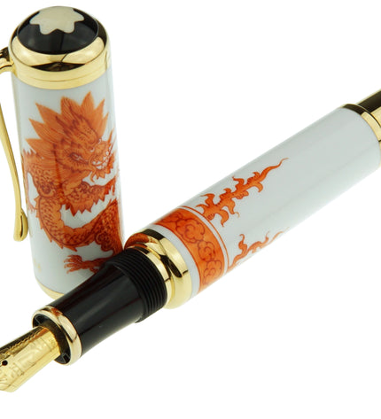 Montblanc Year of the Golden Dragon 2000 Limited Edition 888 Füller