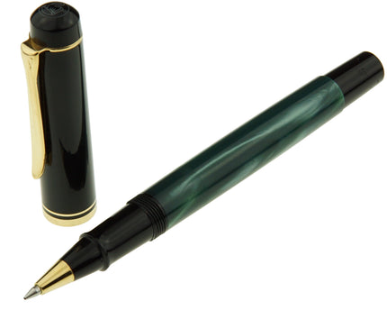 Pelikan R200 Tintenroller Grün Marmoriert