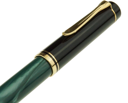 Pelikan R200 Tintenroller Grün Marmoriert