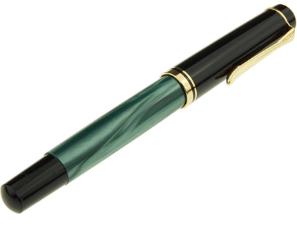 Pelikan R200 Tintenroller Grün Marmoriert