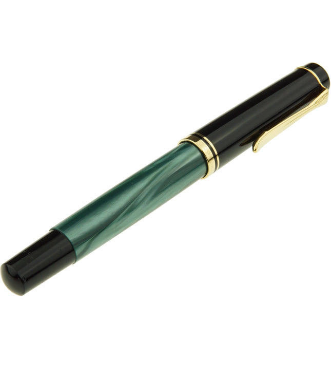 Pelikan R200 Tintenroller Grün Marmoriert