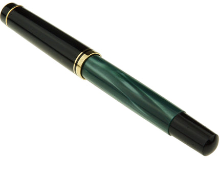 Pelikan R200 Tintenroller Grün Marmoriert