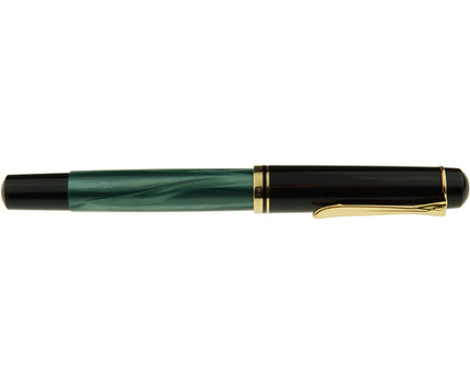 Pelikan R200 Tintenroller Grün Marmoriert
