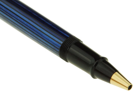 Pelikan R400 Old Style Tintenroller Blau Gestreift - meisterstück-shop.de
