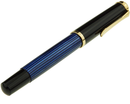 Pelikan R400 Old Style Tintenroller Blau Gestreift - meisterstück-shop.de