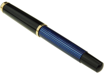 Pelikan R400 Old Style Tintenroller Blau Gestreift - meisterstück-shop.de