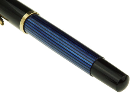 Pelikan R400 Old Style Tintenroller Blau Gestreift - meisterstück-shop.de
