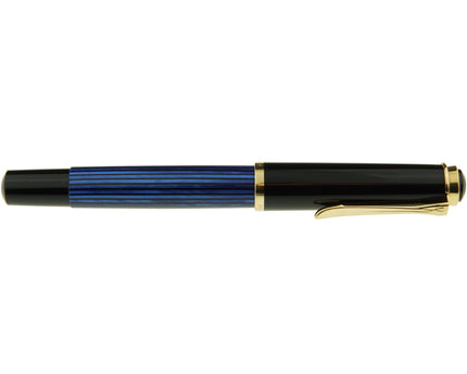 Pelikan R400 Old Style Tintenroller Blau Gestreift - meisterstück-shop.de
