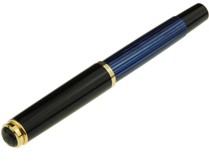 Pelikan R400 Old Style Tintenroller Blau Gestreift - meisterstück-shop.de
