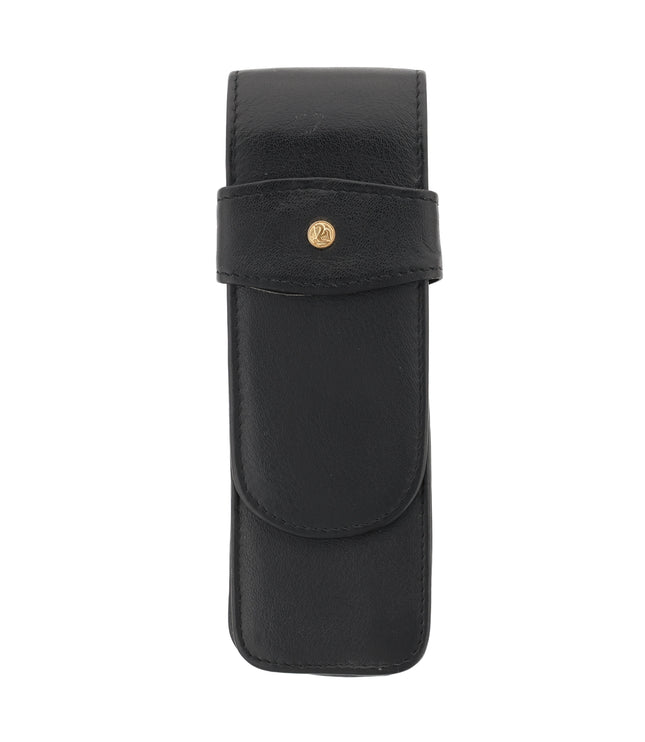 Pelikan 3er Lederetui Schwarz