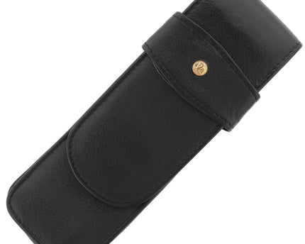 Pelikan 3er Lederetui Schwarz