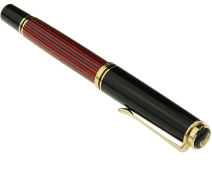 Pelikan Souverän M400 Füller Rot Gestreift