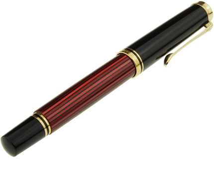 Pelikan Souverän R400 Tintenroller Rot Gestreift - meisterstück-shop.de