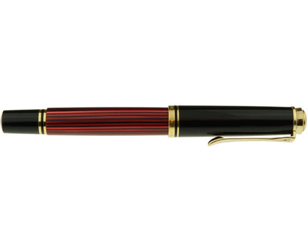 Pelikan Souverän R400 Tintenroller Rot Gestreift - meisterstück-shop.de