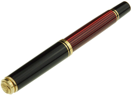 Pelikan Souverän R400 Tintenroller Rot Gestreift - meisterstück-shop.de