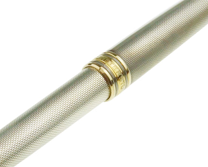 Montblanc Meisterstück Solitaire 925er Sterling Silber Füller No.144 Classique