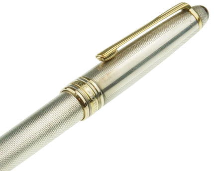 Montblanc Meisterstück Solitaire 925er Sterling Silber Füller No.144 Classique