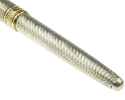Montblanc Meisterstück Solitaire 925er Sterling Silber Füller No.144 Classique