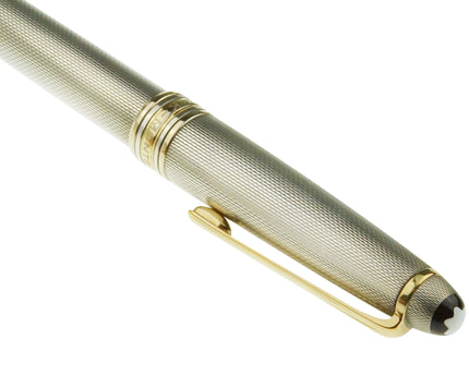 Montblanc Meisterstück Solitaire 925er Sterling Silber Füller No.144 Classique