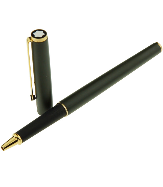 Montblanc S Line Rollerball Nr.2318 Navy Grün