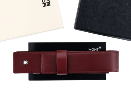 Montblanc Meisterstück Siena 1er Lederetui Burgundy