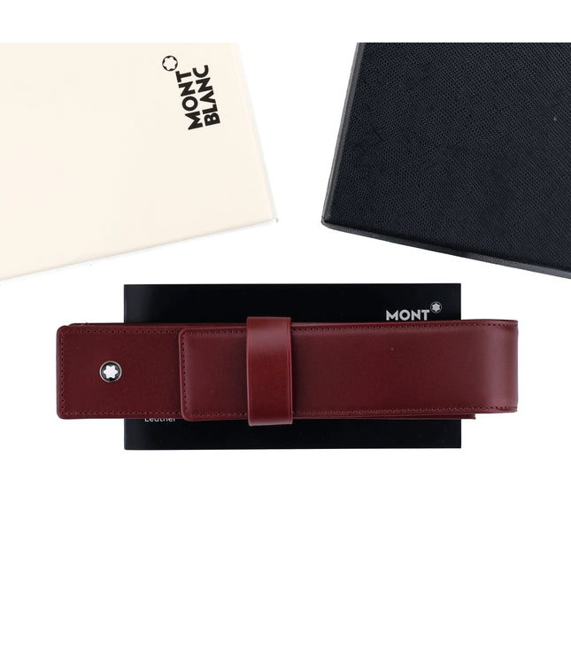 Montblanc Meisterstück Siena 1er Lederetui Burgundy